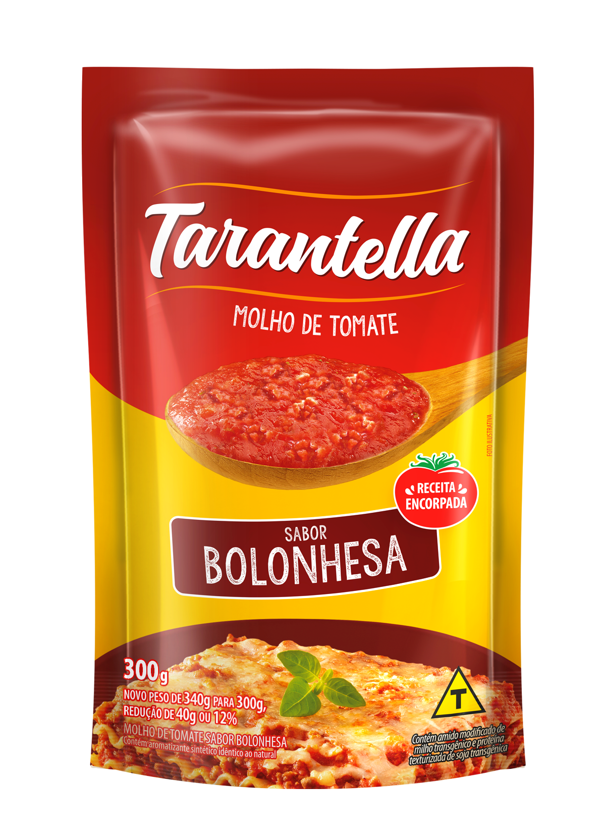 MOLHO TOMATE BOLONHESA SACHÊ TARANTELLA 