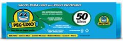 SACO LIXO ROLO AZ 50 LITROS 63 X 80CM PEG-LIXO 