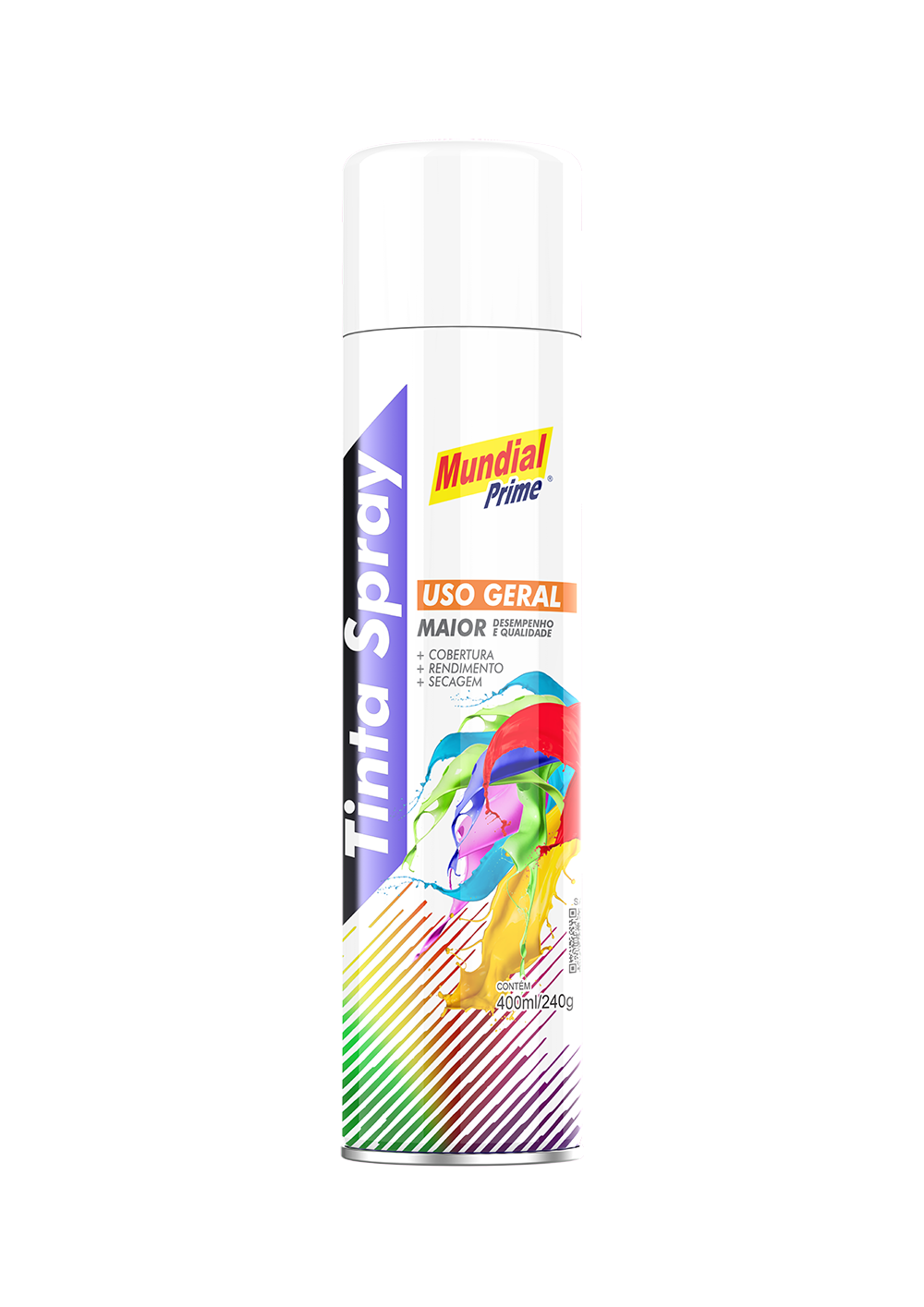 TINTA SPRAY BRANCO MUNDIAL PRIME