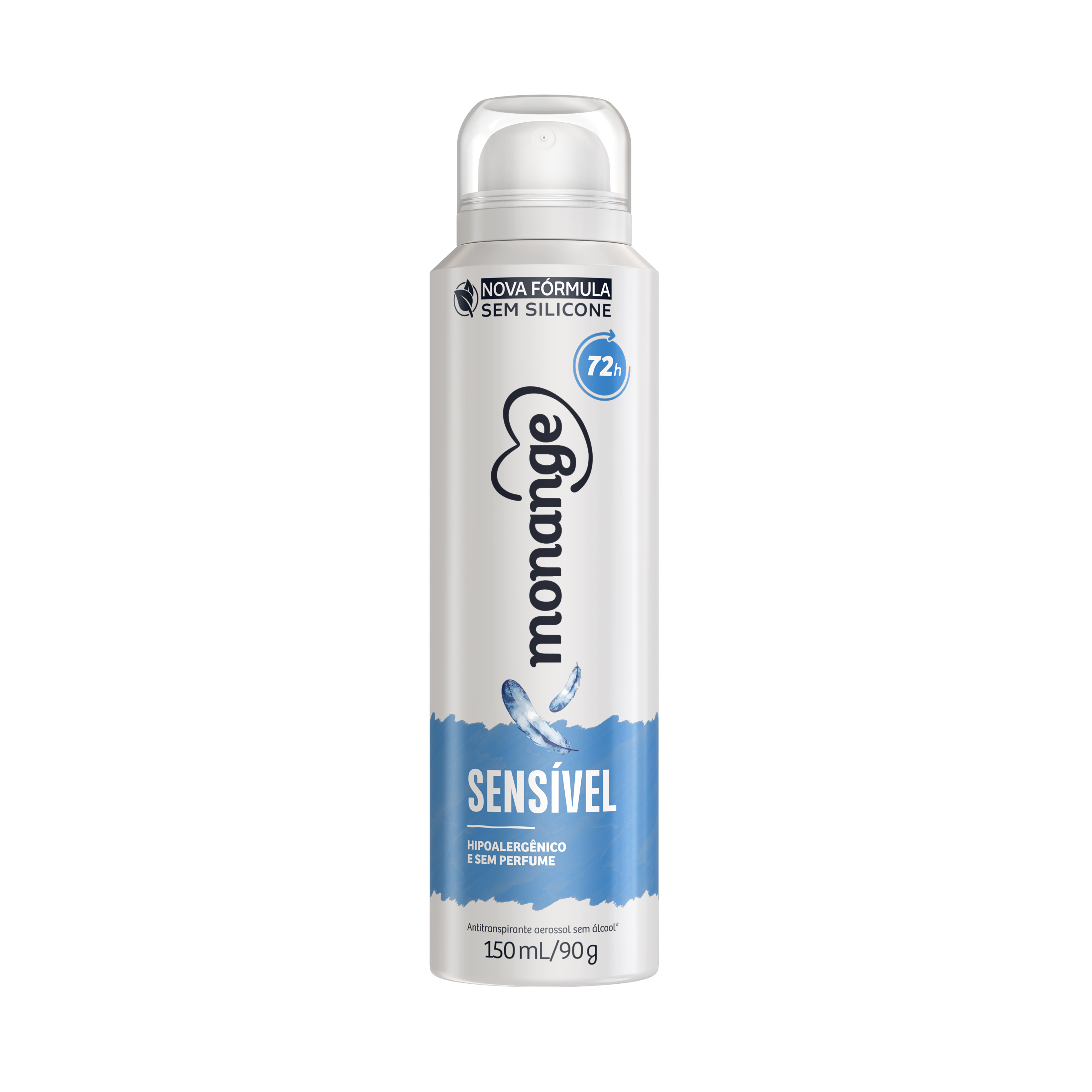 DESODORANTE AEROSOL SENSIVEL MONANGE