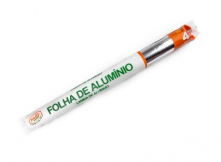 ROLO ALUMÍNIO 45CM C/4MT MELLO