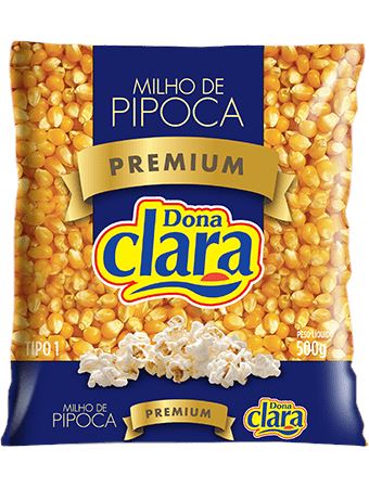 MILHO DE PIPOCA PREMIUM DONA CLARA