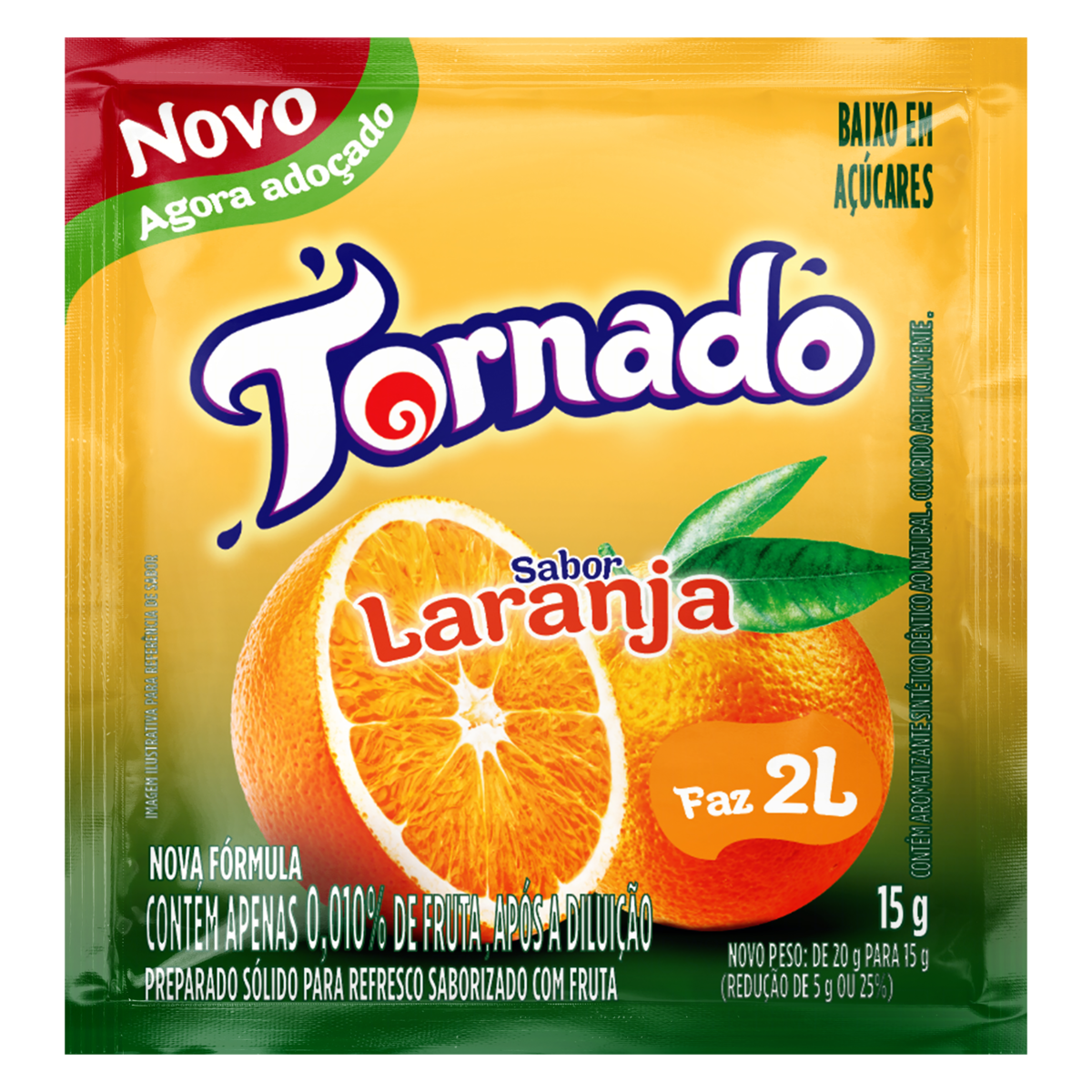 REFRESCO LARANJA TORNADO