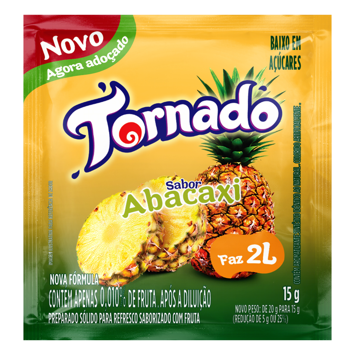 REFRESCO ABACAXI TORNADO