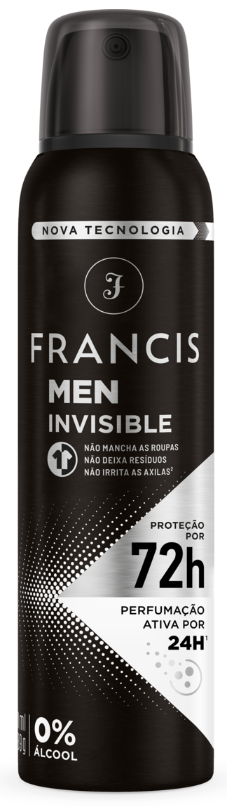 DESODORANTE AEROSOL MEN INVISIBLE FRANCIS 