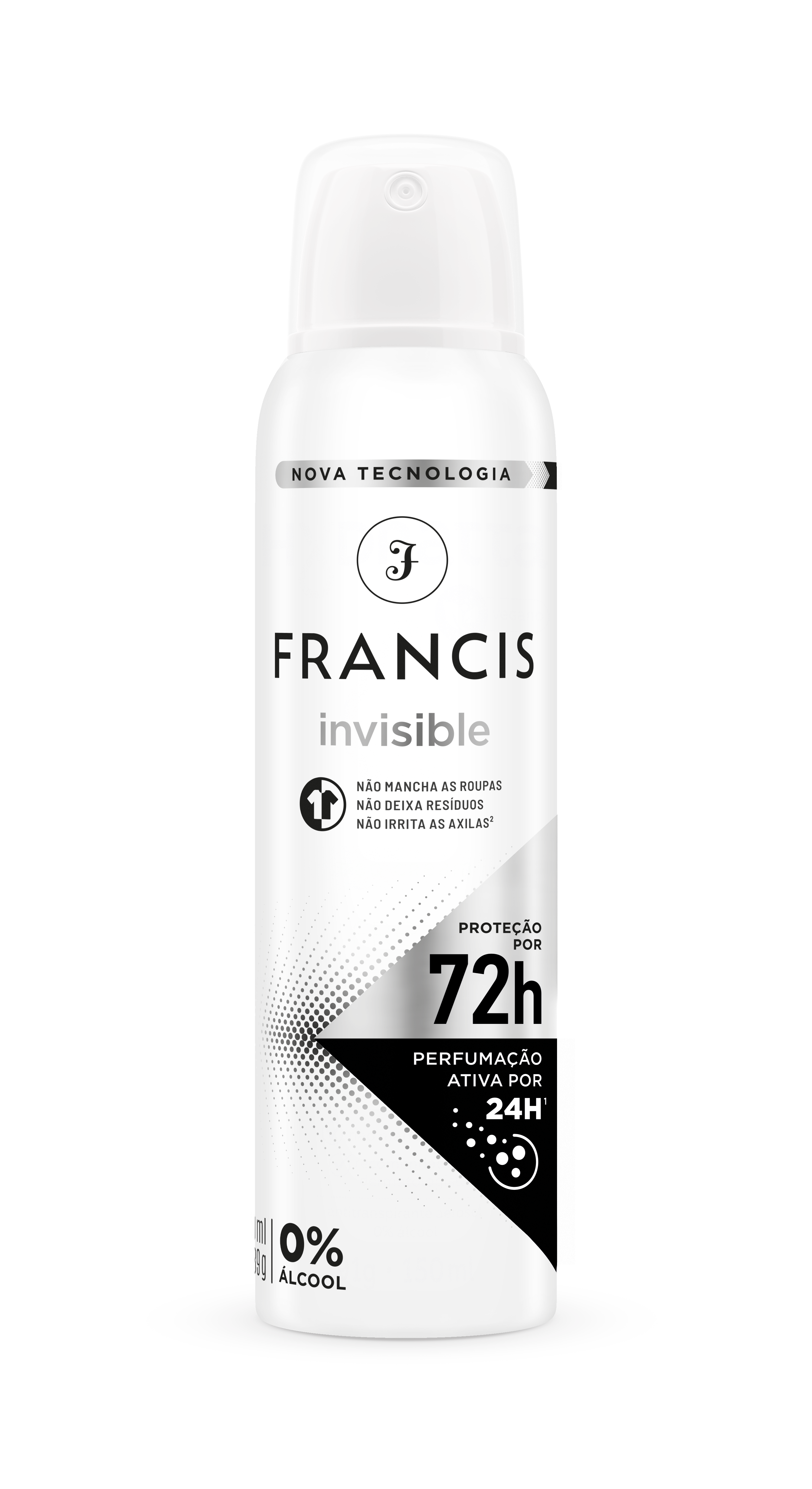 DESODORANTE AEROSOL INVISIBLE FRANCIS 