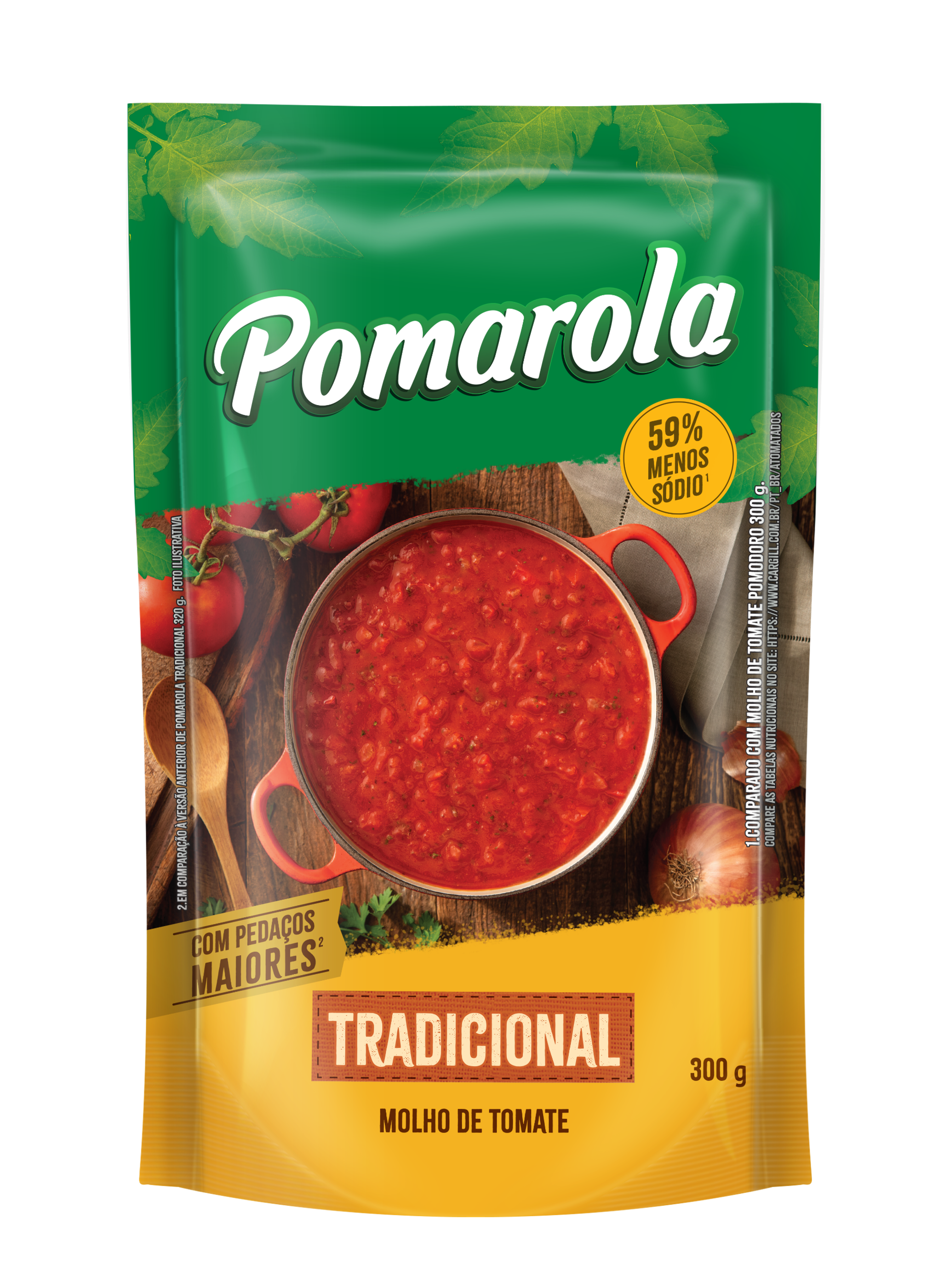 MOLHO TOMATE TRADICIONAL SACHÊ  POMAROLA 