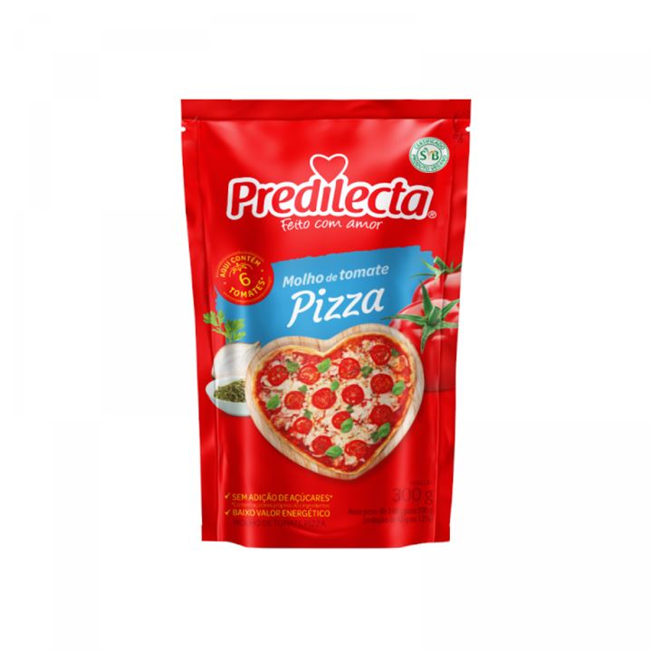 MOLHO PIZZA STAND UP TOMATE PREDILECTA 