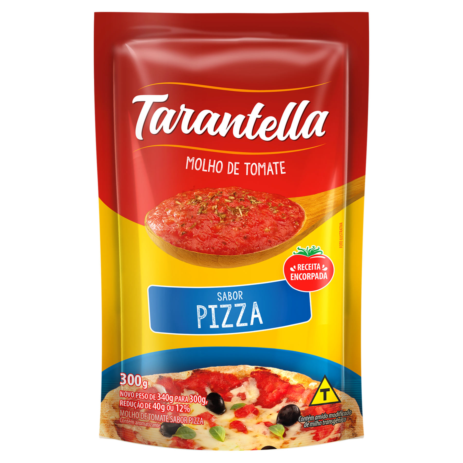 MOLHO TOMATE PIZZA SACHÊ TARANTELLA 