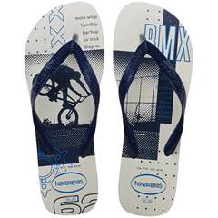 SANDALIA TOP ATHLETIC BRANCO/MARINHO 43/44 HAVAIANAS 