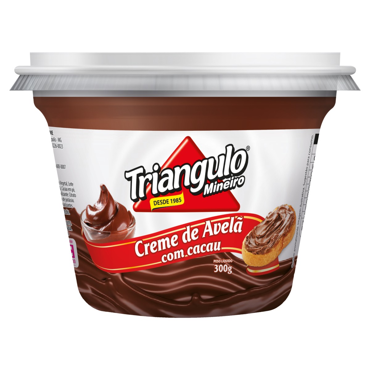 CREME AVELÃ POTE TRIANGULO