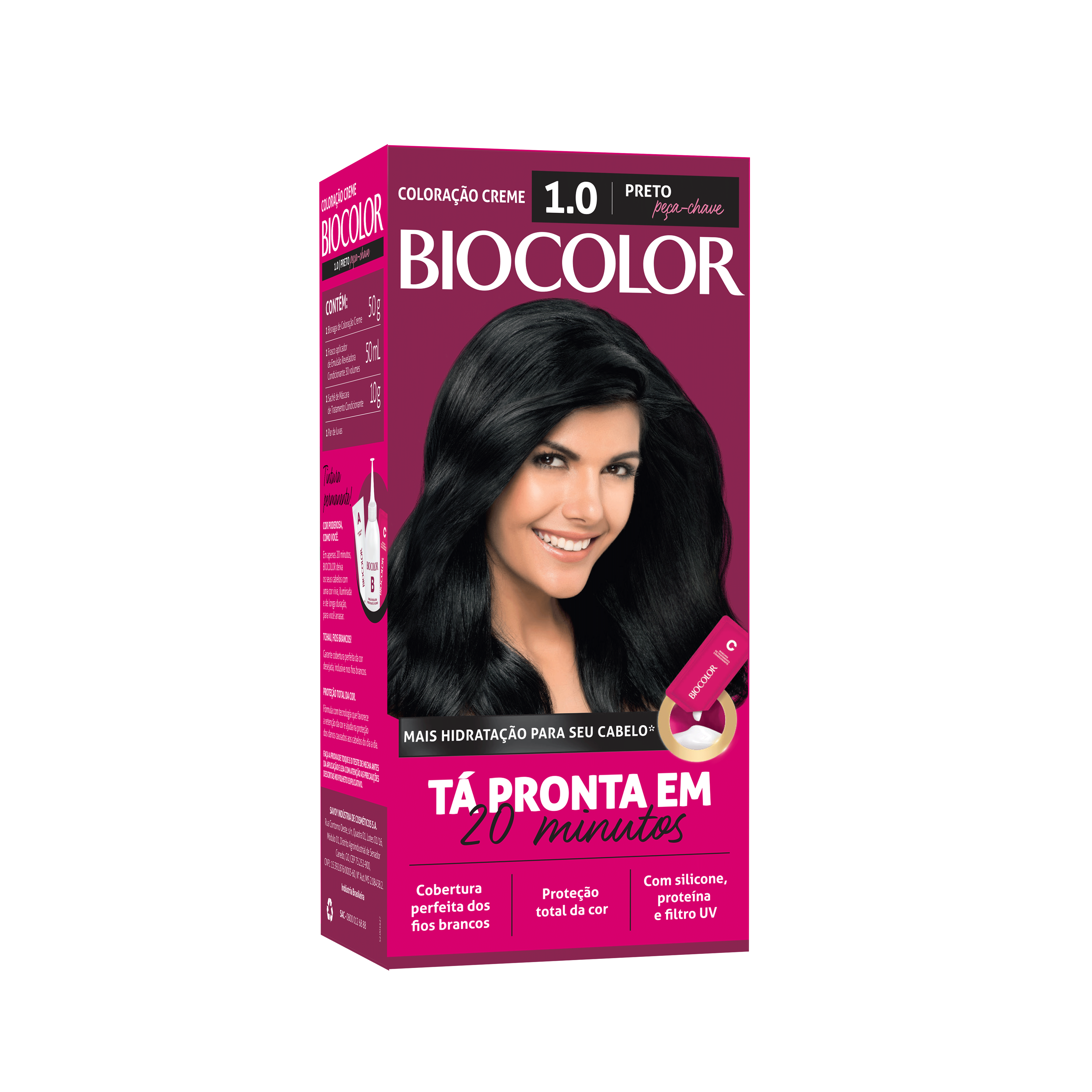 TINTURA PRETO 1.0 BIOCOLOR