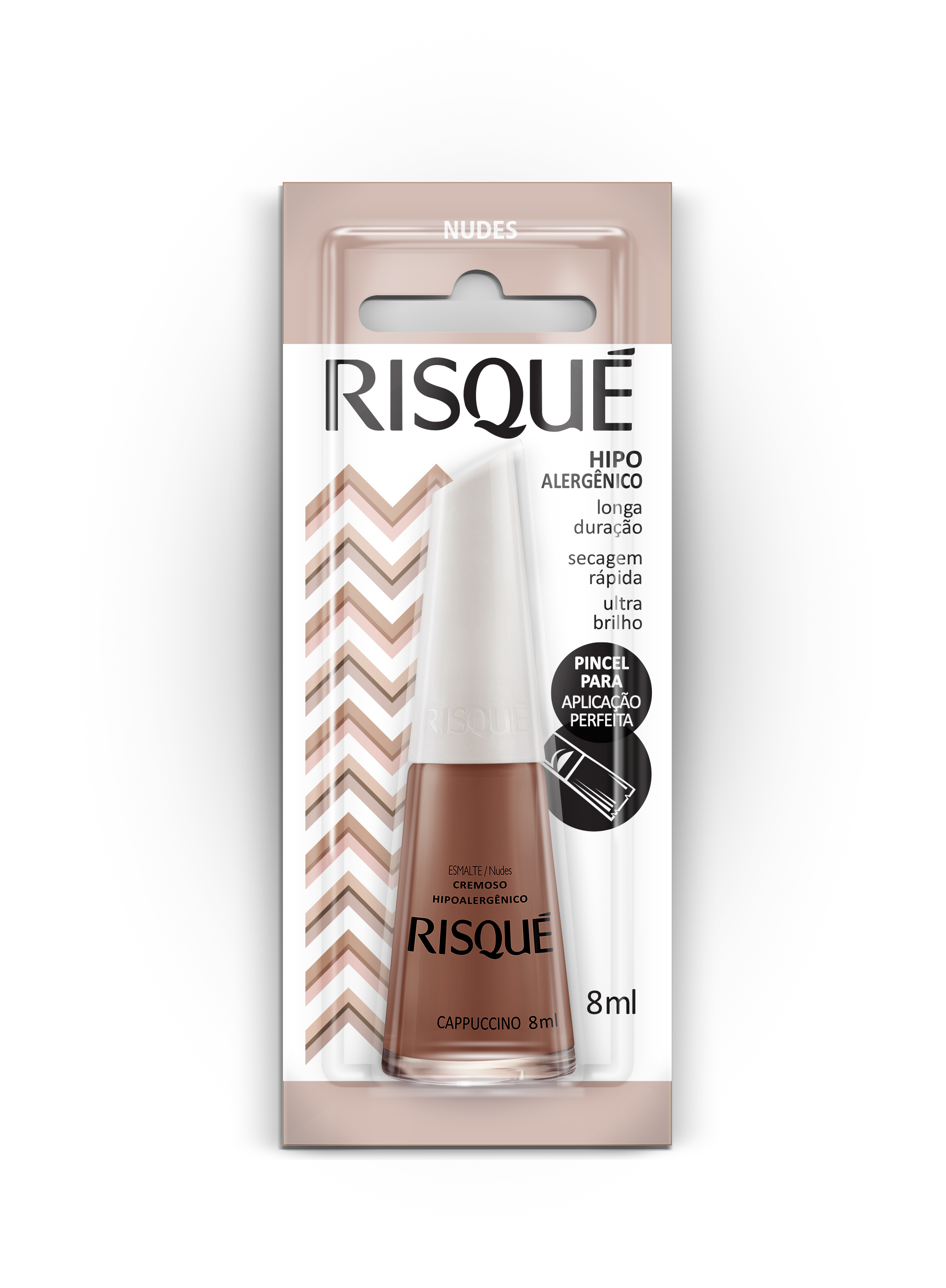 ESMALTE CREMOSO CAPPUCCINO SM RISQUÉ