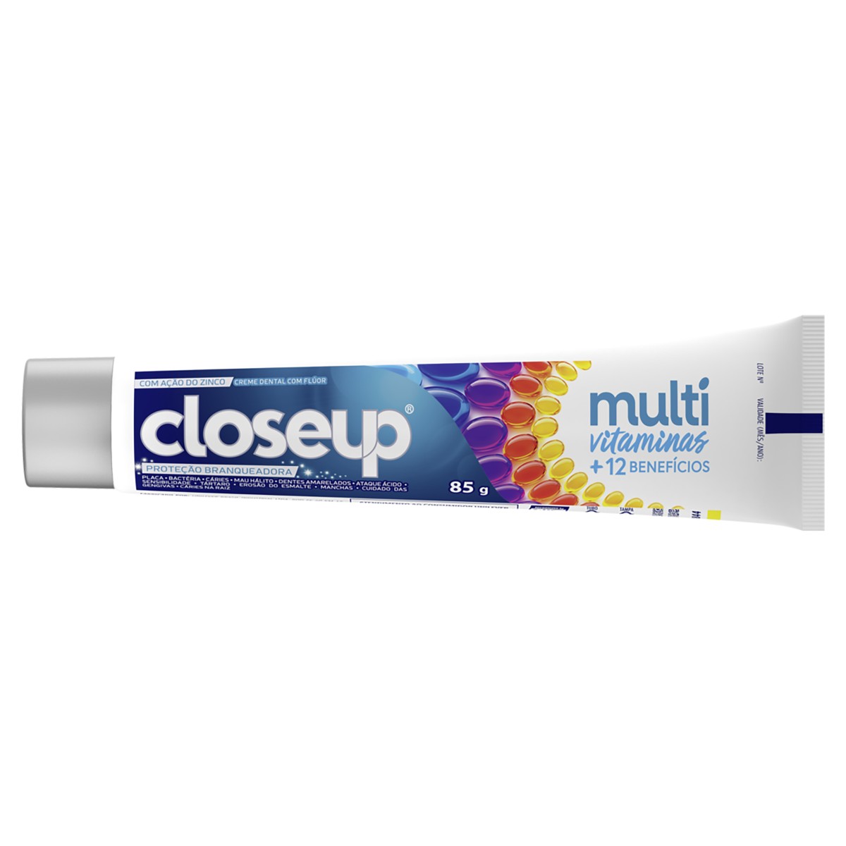 CREME DENTAL MULTIVITAMINAS + 12 BENEFÍCIOS WHITE CLOSE UP 