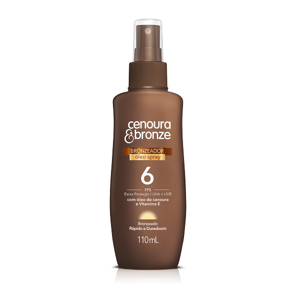 ÓLEO BRONZEADOR SPRAY FPS 6 CENOURA&BRONZE   