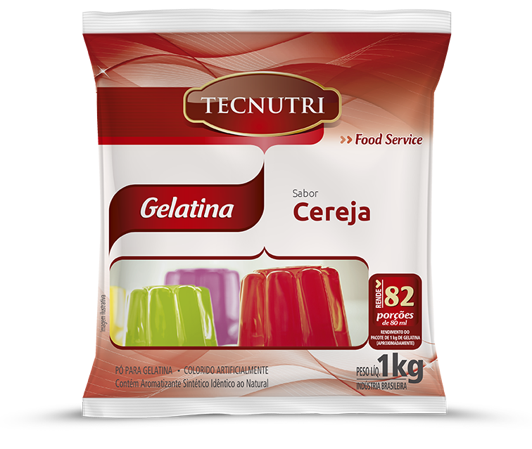 GELATINA CEREJA TECNUTRI 