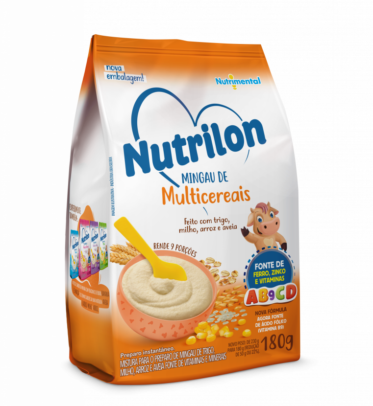 MINGAU MULTICEREAIS SACHÊ NUTRILON