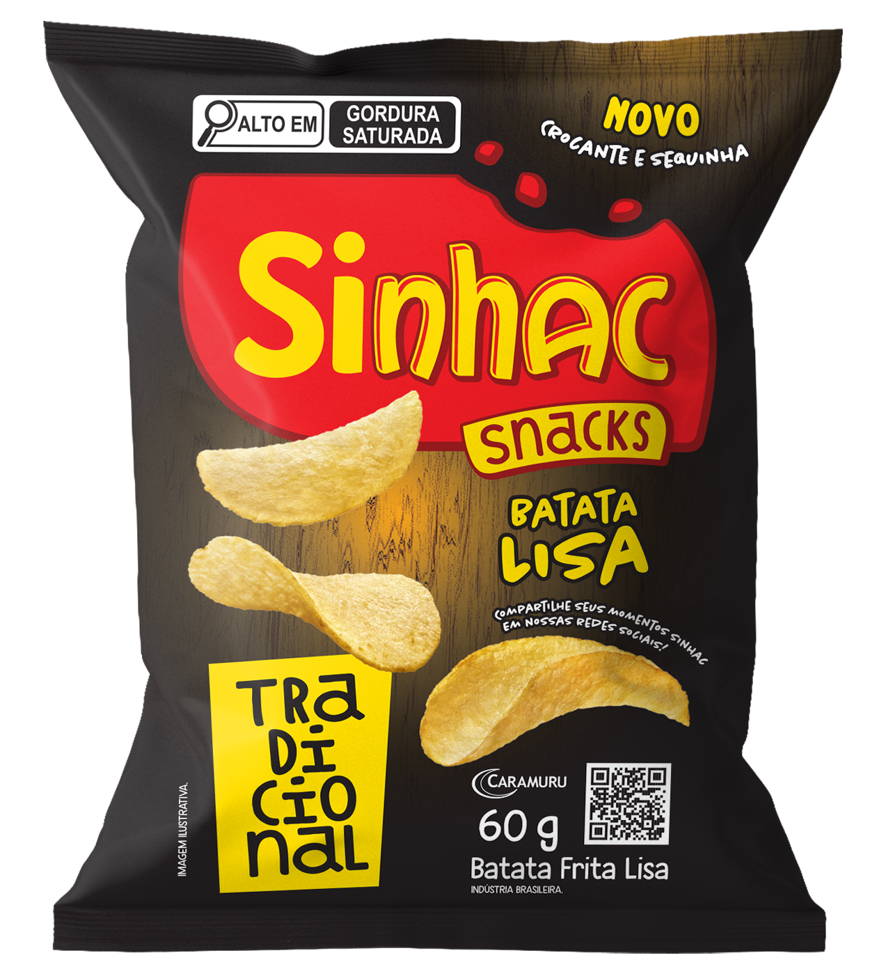 SALGADINHO BATATA LISA SINHAC