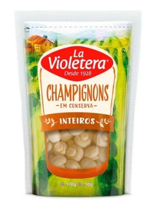 COGUMELO CHAMPIGNON  INTEIRO SACHÊ LA VIOLETERA