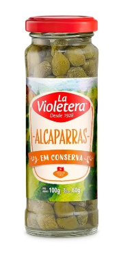 ALCAPARRAS VIDRO LA VIOLETERA