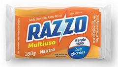 SABÃO TABLETE GLICERINADO AMARELO INDIVIDUAL RAZZO