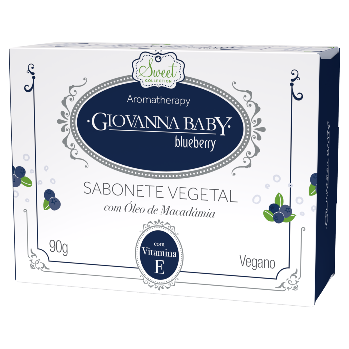 SABONETE VEGETAL BLUEBERRY GIOVANNA BABY