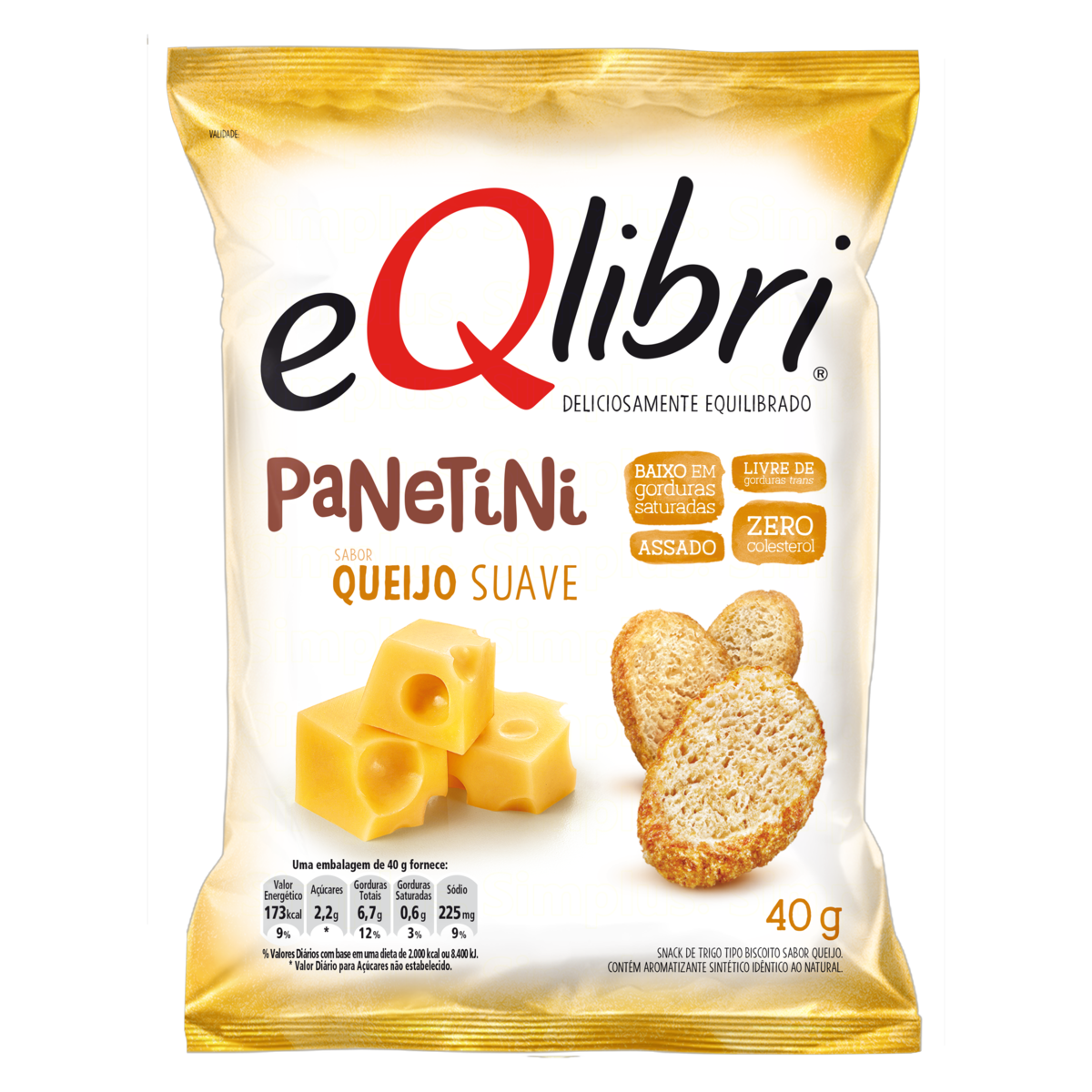 SALGADINHO QUEIJO EQLIBRI PANETINI 