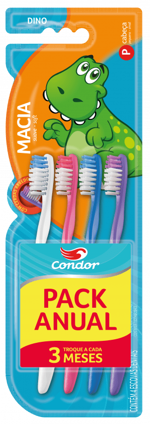 ESCOVA DENTAL DINO MACIA CONDOR 