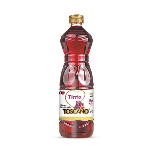 VINAGRE BEM VIVER VINHO TINTO 6% TOSCANO 