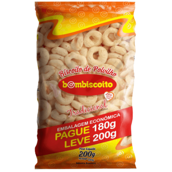 BISCOITO POLVILHO BOMBISCOITO 