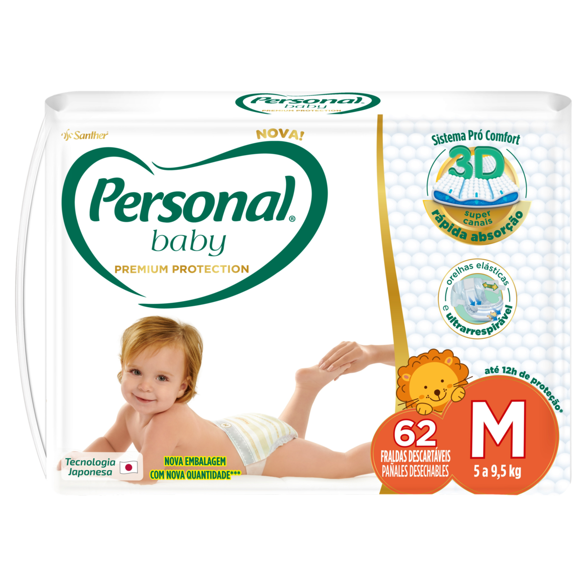 FRALDA PREMIUM HIPER M PERSONAL 