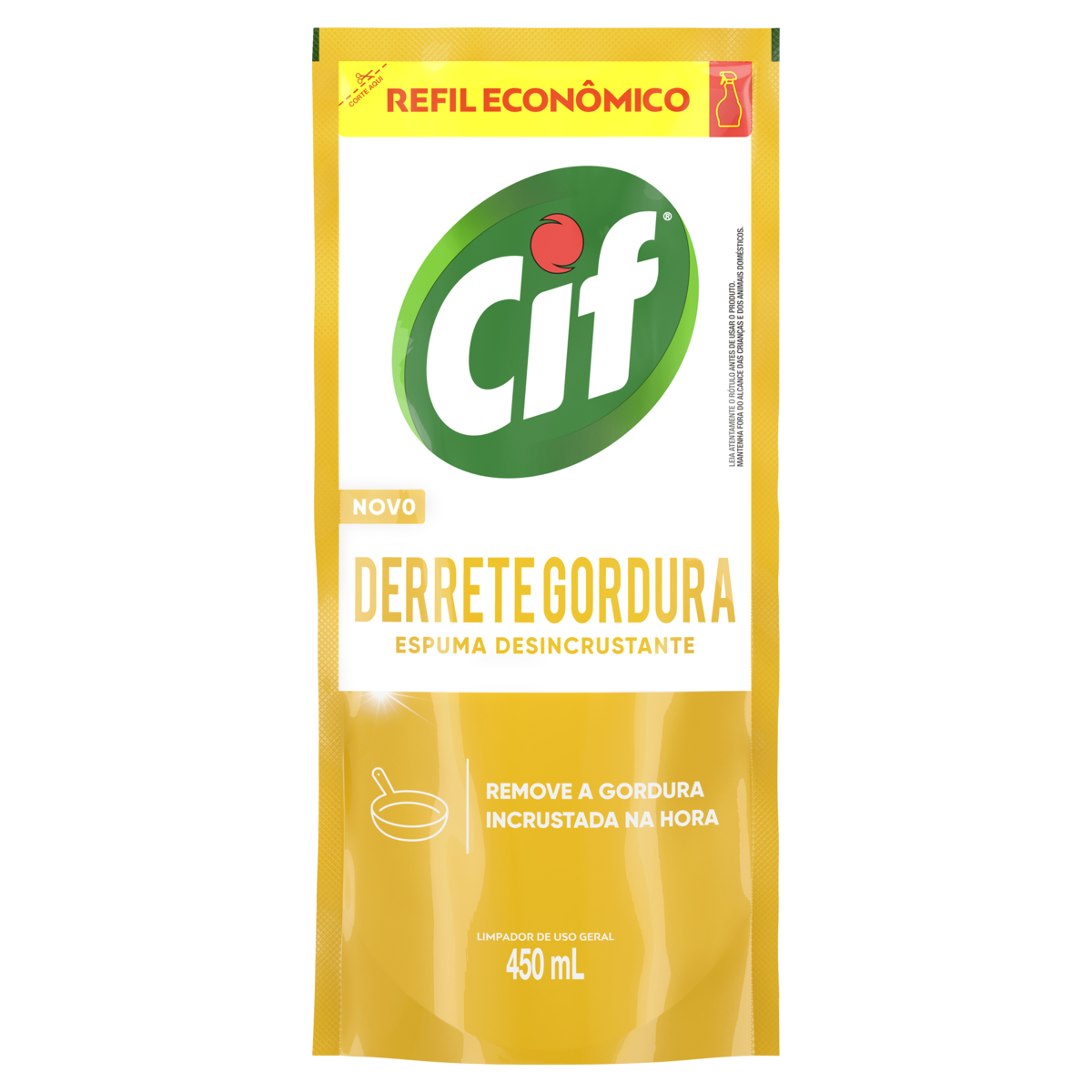 DESENGORDURANTE DERRETE GORDURA SACHÊ CIF