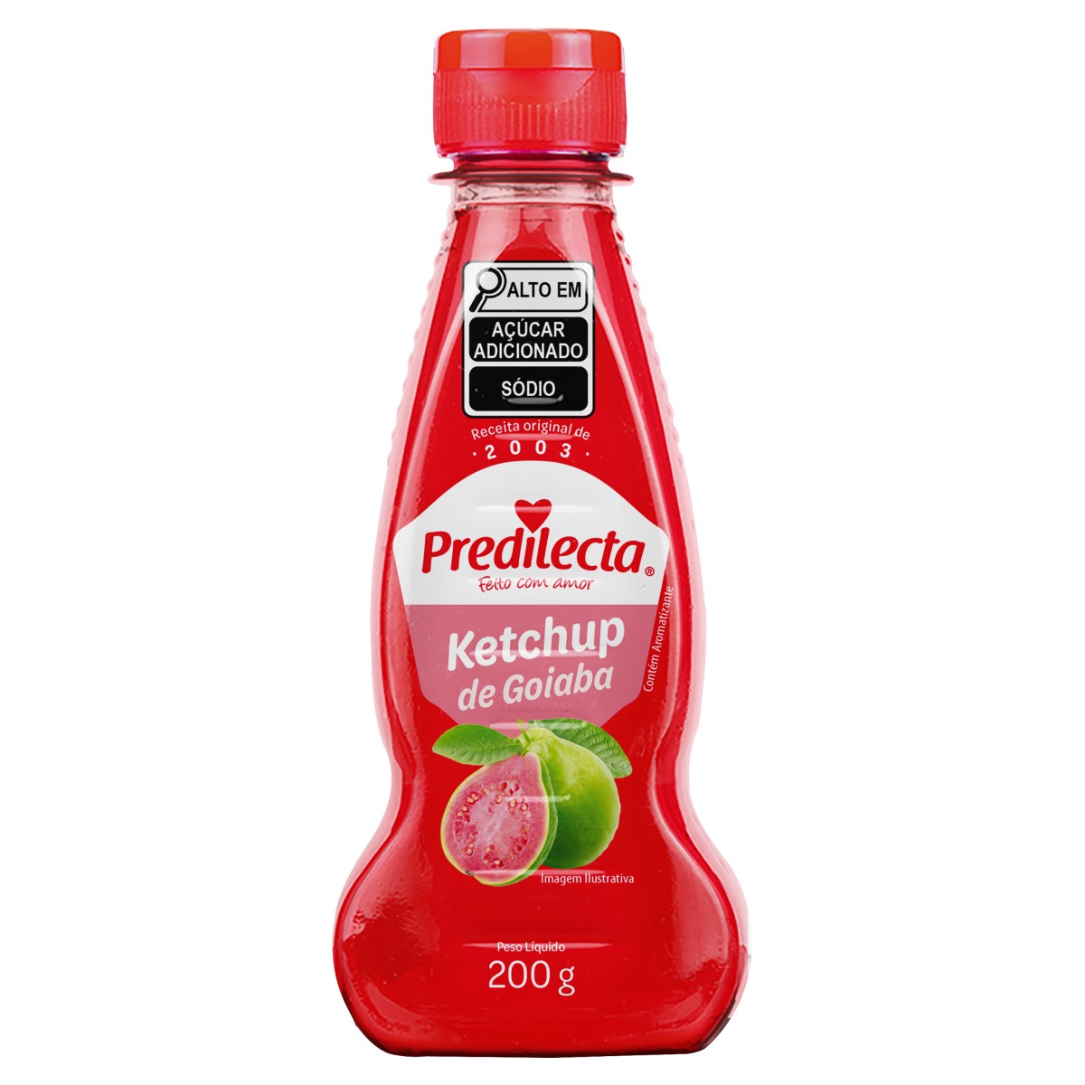 KETCHUP DE GOIABA SACHE  PREDILECTA 