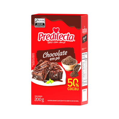 CHOCOLATE EM PÓ 50% PREDILECTA