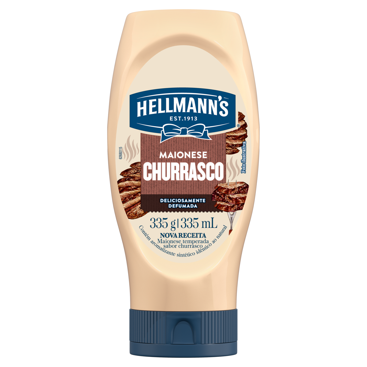 MAIONESE CHURRASCO BISNAGA HELLMANN'S