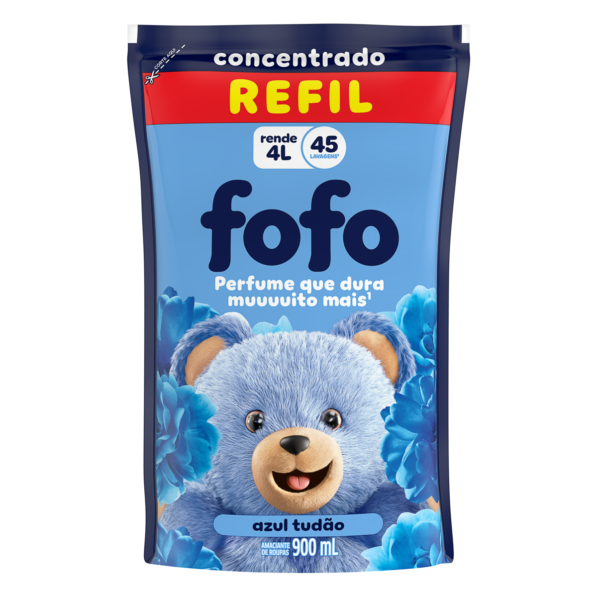 AMACIANTE CONCENTRADO AZUL TUDÃO SACHÊ FOFO