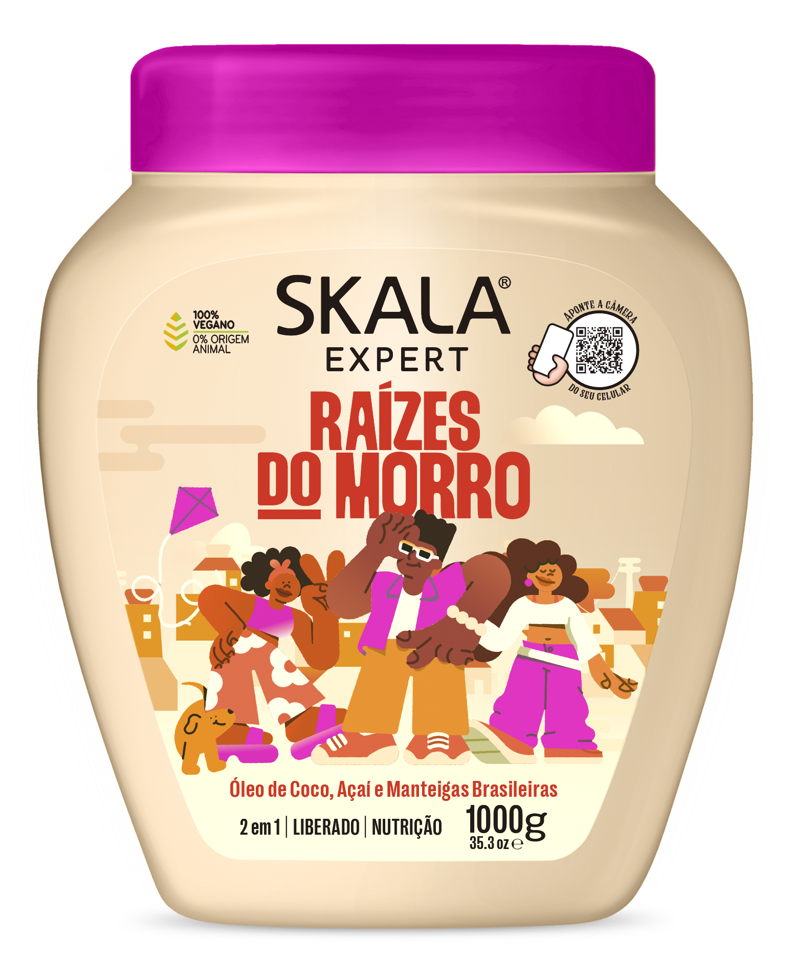 CREME DE TRATAMENTO RAÍZES DO MORRO SKALA