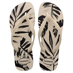 SANDÁLIA ALOHA BEGE PALHA 45/46 HAVAIANAS 