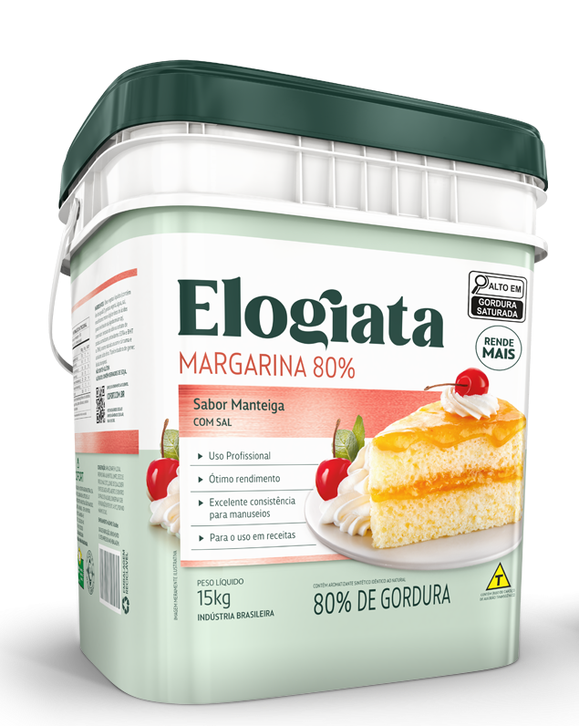 MARGARINA BALDE 80% LIPIDIOS ELOGIATA