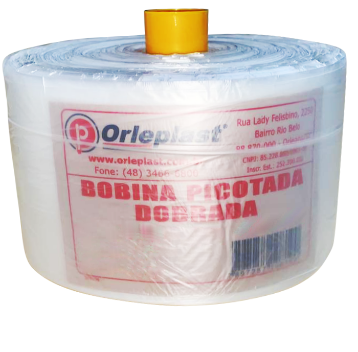 SACOLA PICOTADA 33X45 C/525  ESTRELA ”M” ORLEPLAST