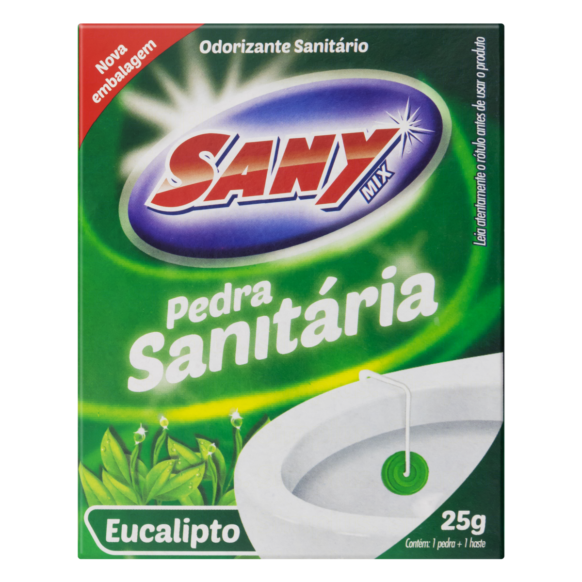 PEDRA SANITÁRIA 25GR EUCALIPTO SANY