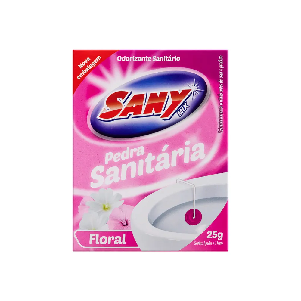 PEDRA SANITÁRIA 25GR FLORAL SANY