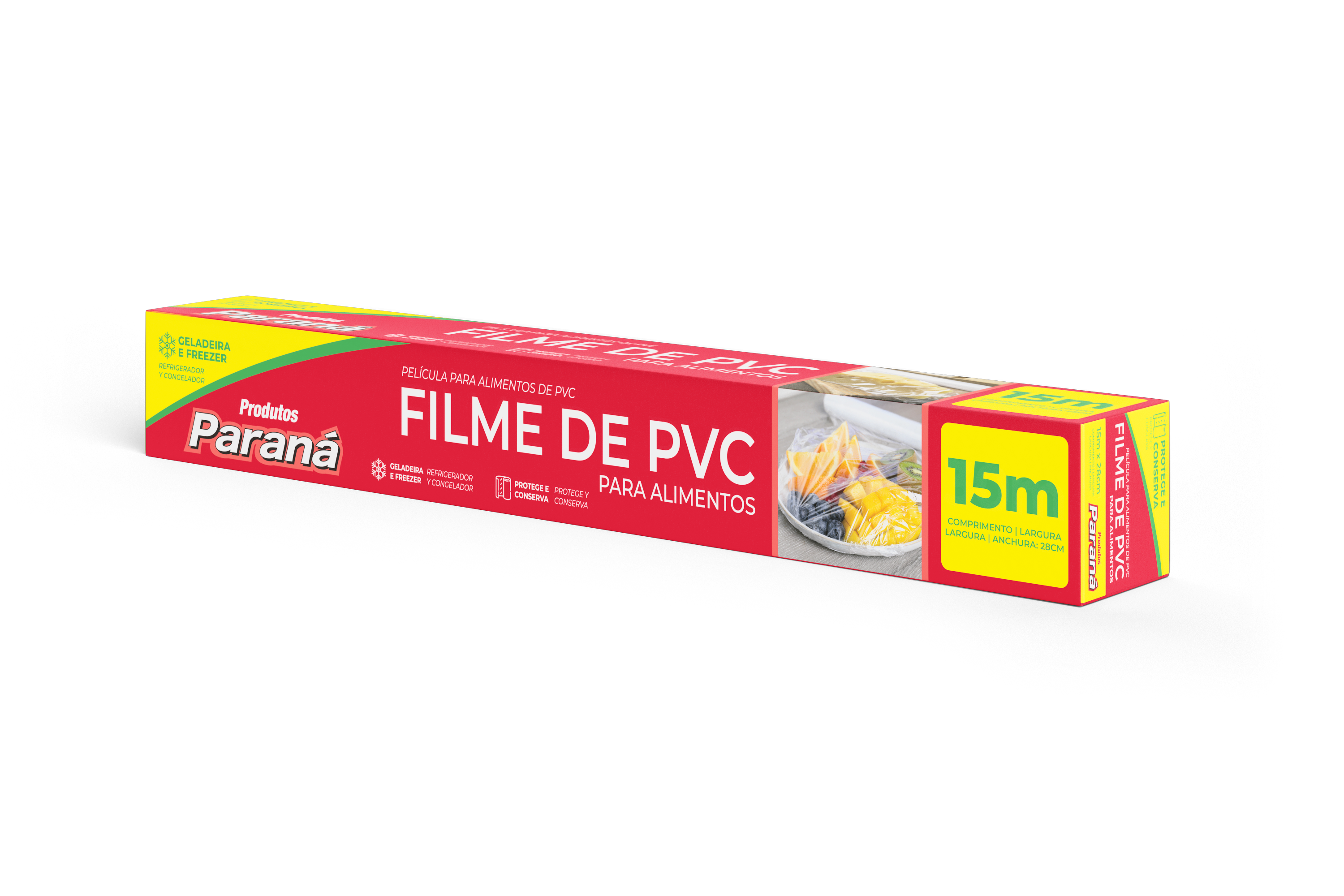 FILME PVC 28CM C/15 MT PARANÁ