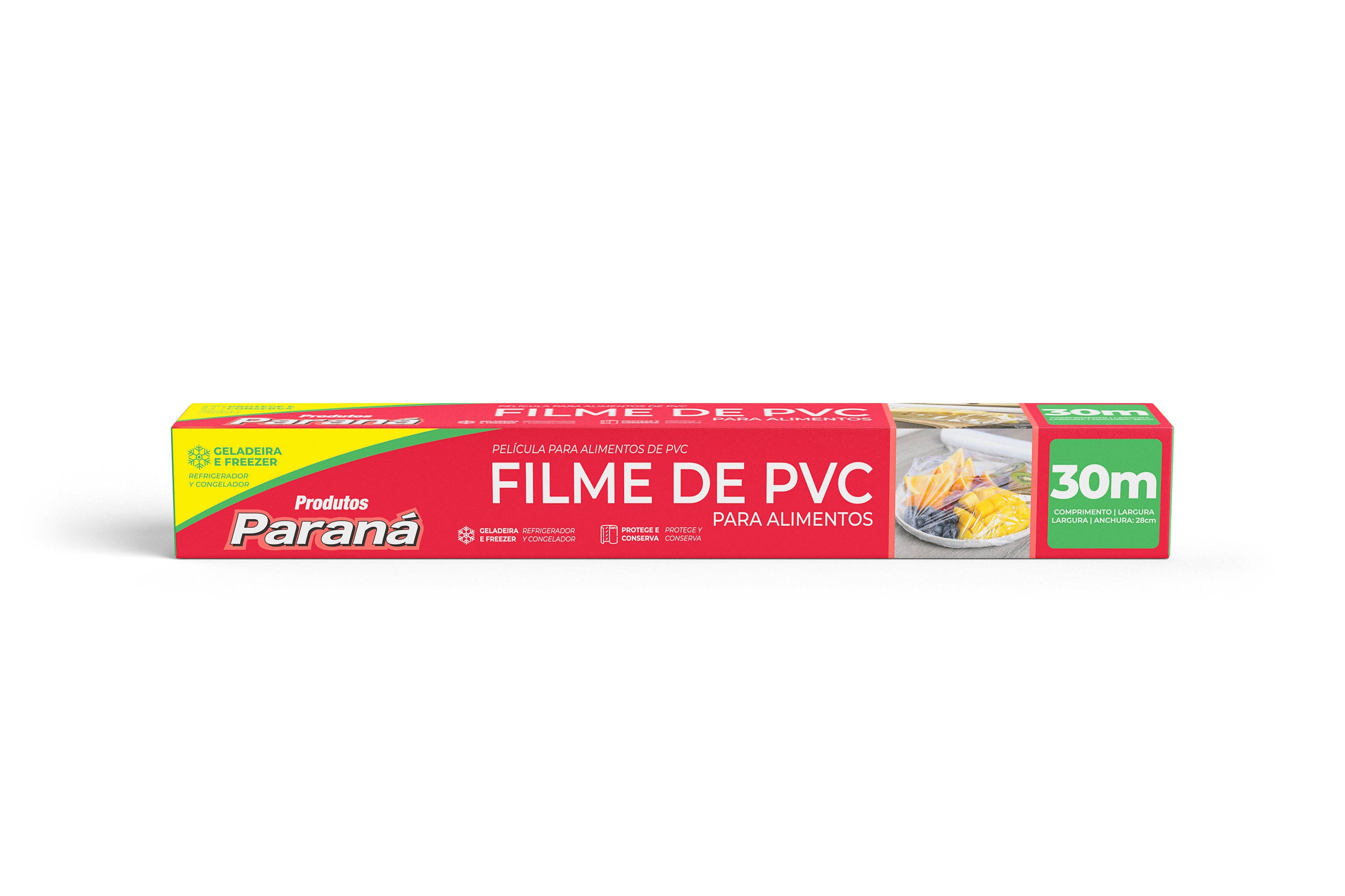 FILME PVC 28CM C/30 MT PARANÁ