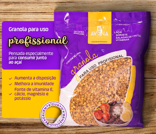 GRANOLA PROFISSIONAL AVENA