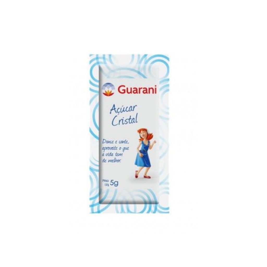 AÇÚCAR CRISTAL SACHE 5 GR GUARANI