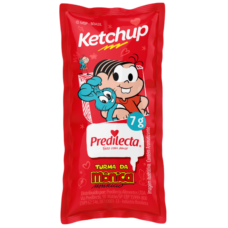 KETCHUP SACHÊ TURMA DA MONICA PREDILECTA