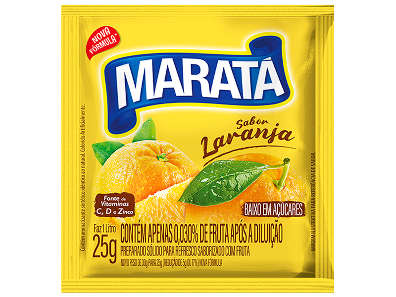 REFRESCO LARANJA MARATÁ