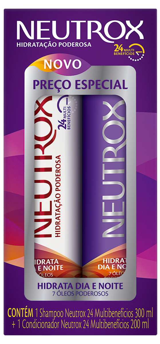 SHAMPOO+CONDICIONADOR MULTIBENEFÍCIOS NEUTROX 