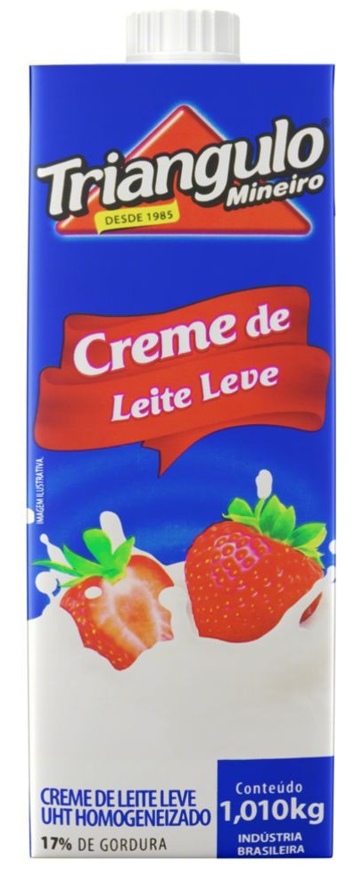 CREME DE LEITE LEVE 17% TP TRIÂNGULO 